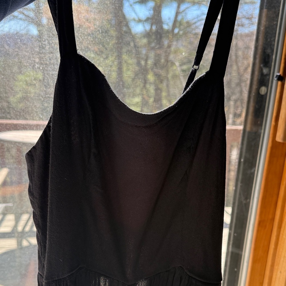 Abercrombie and Fitch Black Women's Sleeveless Jumpsuit - Picture 4 of 7